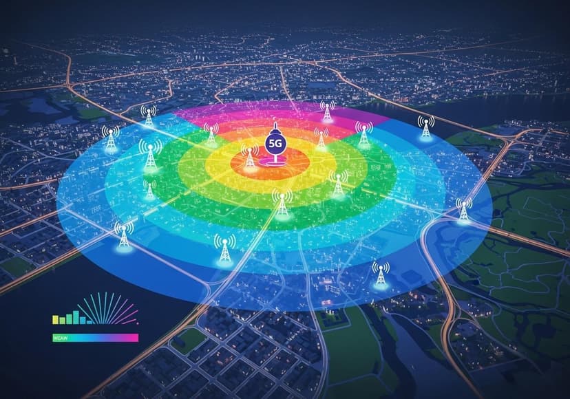 5G Mobile Network Coverage Map
