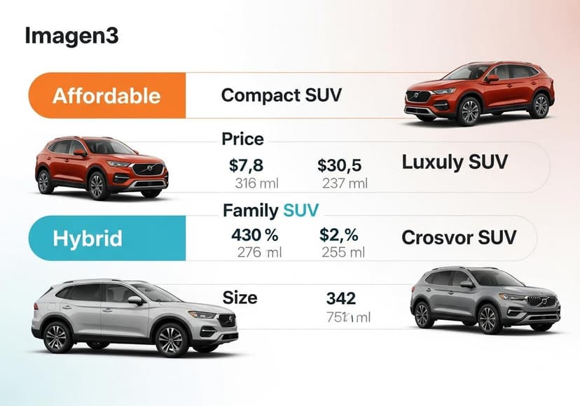 Affordable Suv Price Comparisons