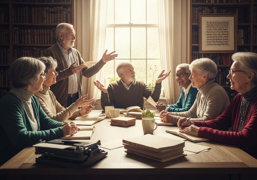 Crafting Stories In Senior Years