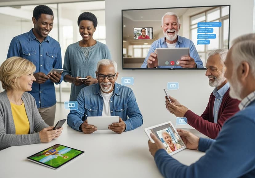 Digital Senior Social Engagement