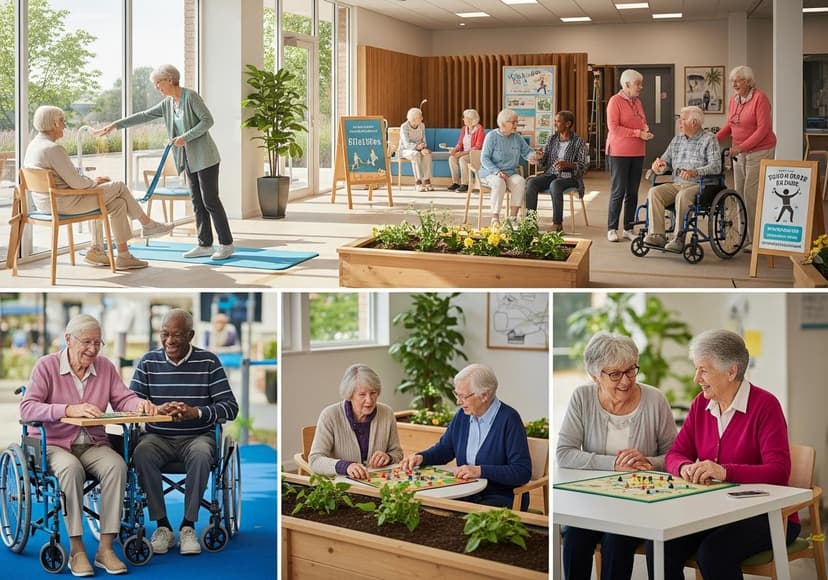 Fitness Programs For Seniors Recreational Amenities