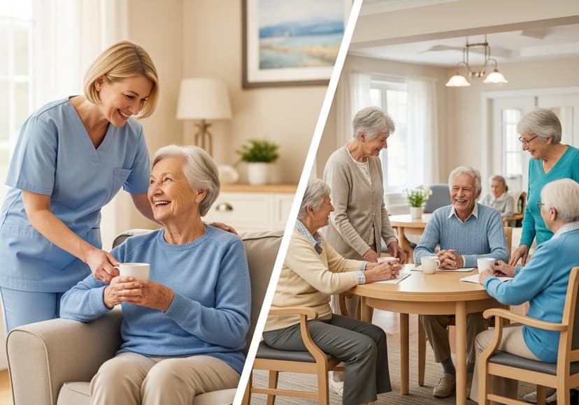 Home Care Vs Assisted Living Options
