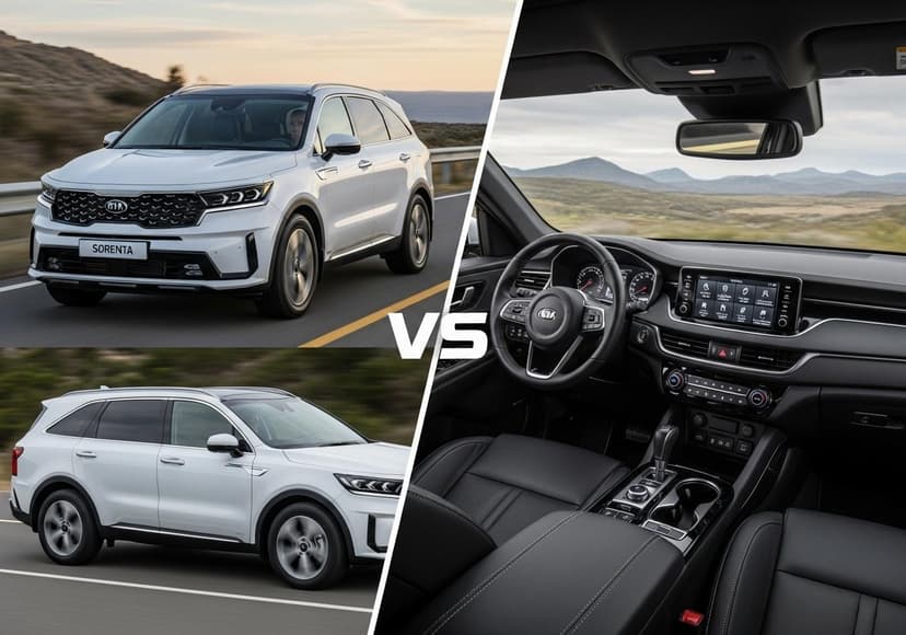 Kia Sorento Midsize Suv Showdown