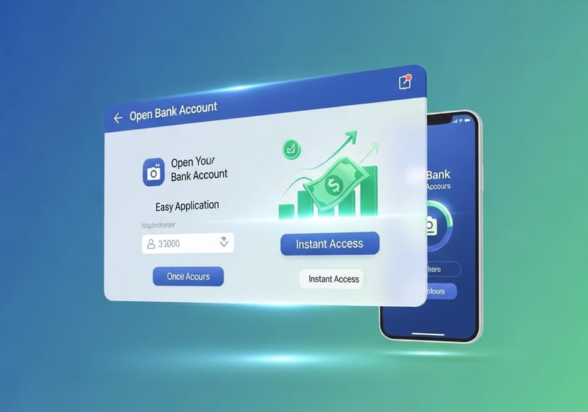 Open A New Bank Account Online