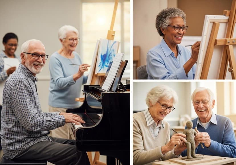 Senior Art And Music Program