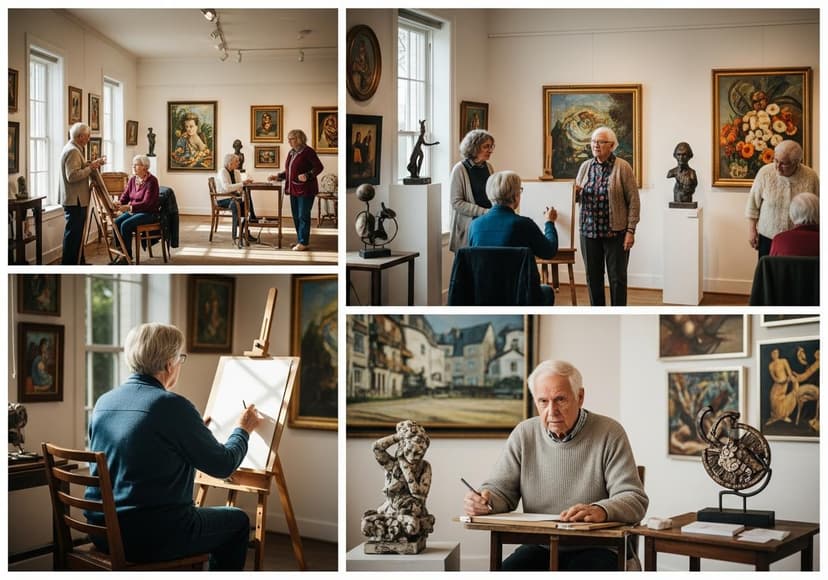 Senior Artists Art Exhibition Time