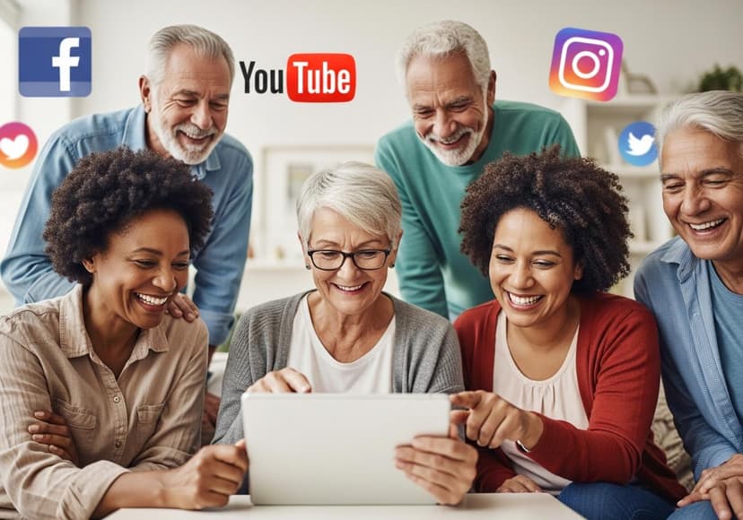 Senior Social Media Tools And Platforms