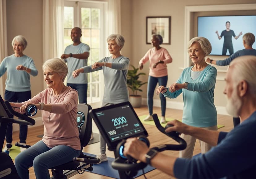 Tech And Exercise A Seniors Guide