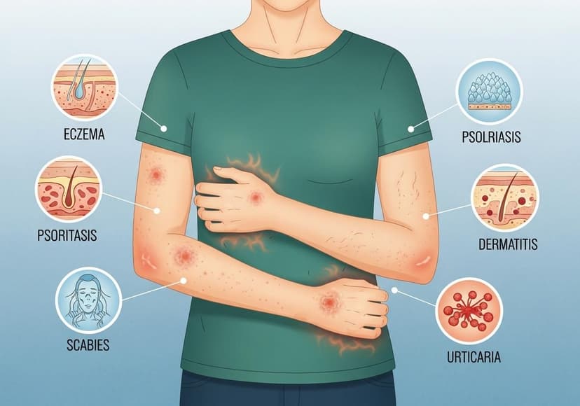 Understanding Severe Itch Common Causes